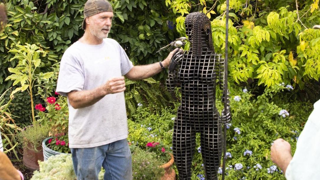 Sculpture by Tucson artist back on display after being stolen